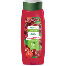 Dušas želeja AROMA NATURAL “Wild Cherry” 400 ml Dušas želeja AROMA NATURAL “Wild Cherry” 400 ml